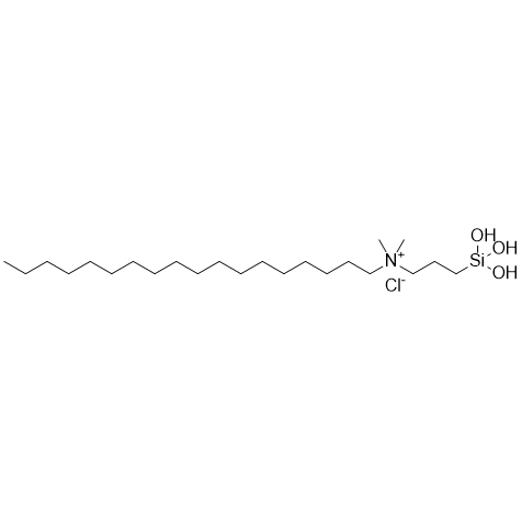 3-(Trihydroxy silyl)propyldimethyloctadecyl ammonium chloride