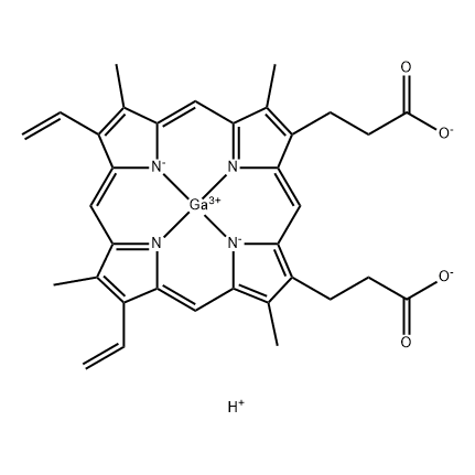 Ga(III) protoporphyrin IX