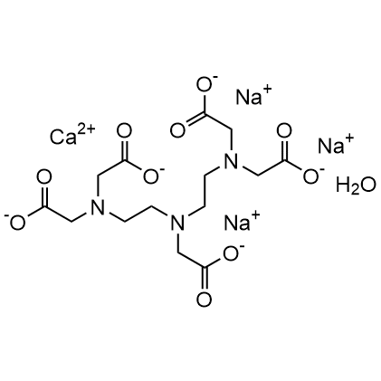 Calcium trinatrium diethylenetriaminepentaacetic acid hydrate