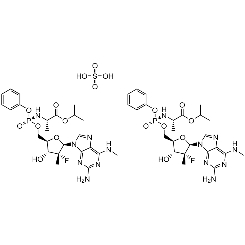 Bemnifosbuvir hemisulfate