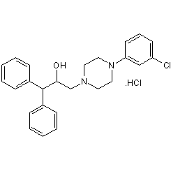 BRL 15572 hydrochloride