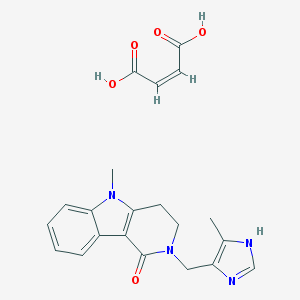 Alosetron (Z)-2-butenedioate
