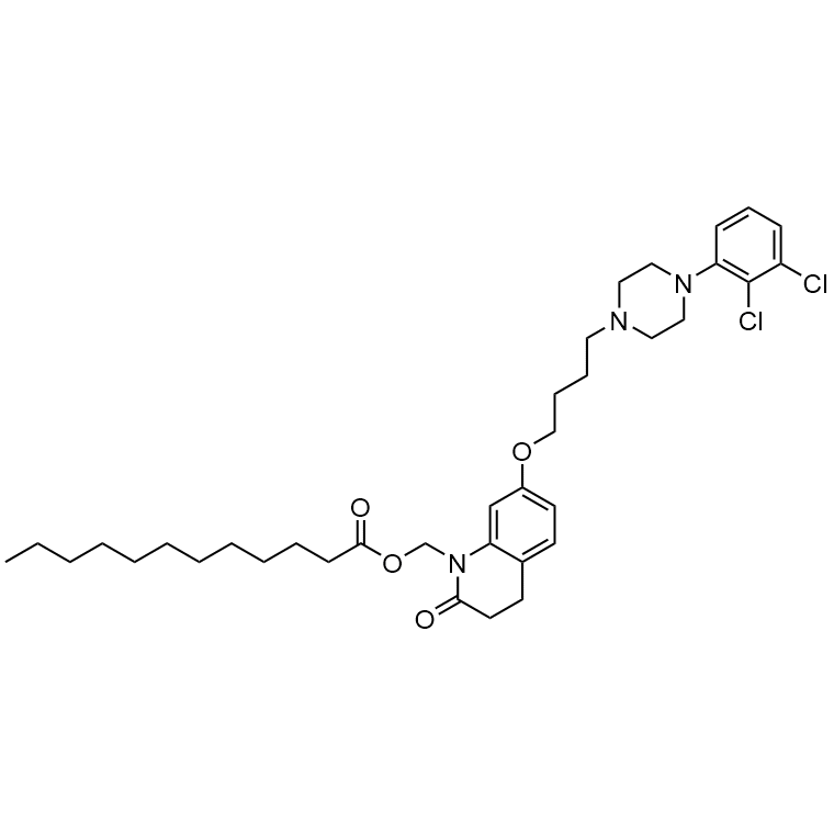 Aripiprazole lauroxil