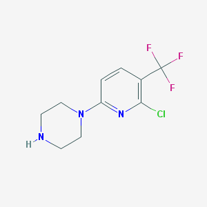 1-(6-Chloro-5-(trifluoromethyl)pyridin-2-yl)piperazine