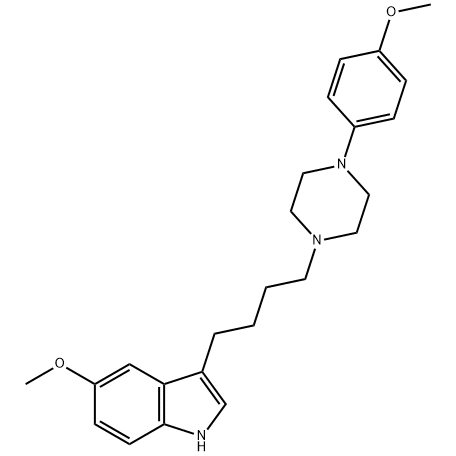 5-Methoxy-3-{4-[4-(4-methoxy-phenyl)-piperazin-1-yl]-butyl}-1H-indole