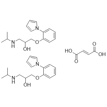 Isamoltane hemifumarate