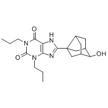 Rolofylline metabolite M1-trans