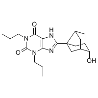 Rolofylline metabolite M1-cis