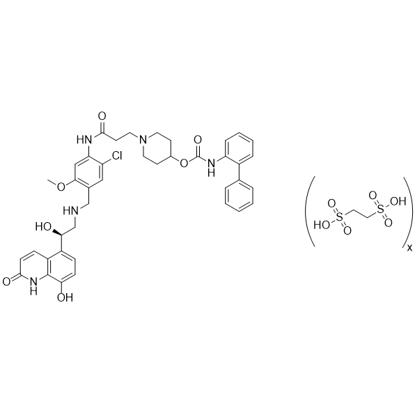 Batefenterol edisylate