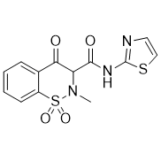 2-Methyl-4-oxo-N-(thiazol-2-yl)-3,4-dihydro-2H-benzo[e][1,2]thiazine-3-carboxamide 1,1-dioxide