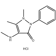4-Methylaminoantipyrine Hydrochloride