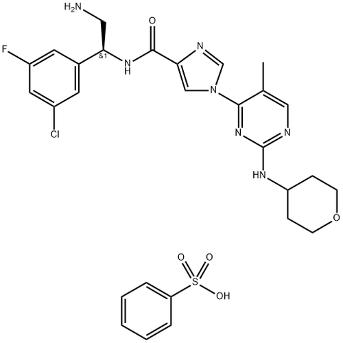 ERK-IN-3 benzenesulfonate
